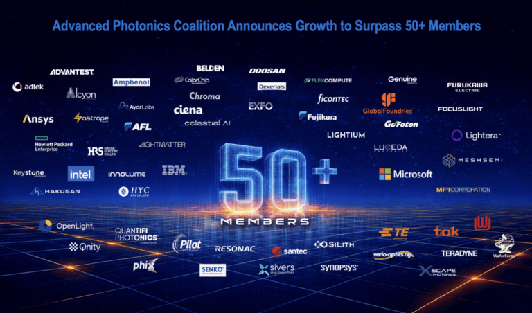 Advanced Photonics Coalition Reaches 50+ Members Ahead of AI Optics