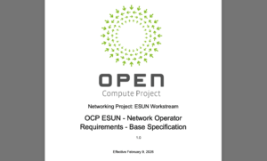 OCP Releases ESUN 1.0 Spec for Ethernet-Based Scale-Up AI Fabrics