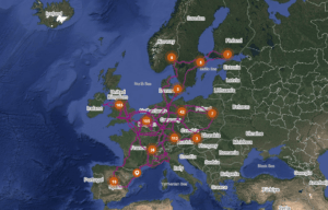 euNetworks Opens Direct 1,057 km Fibre Route Between Paris and Milan