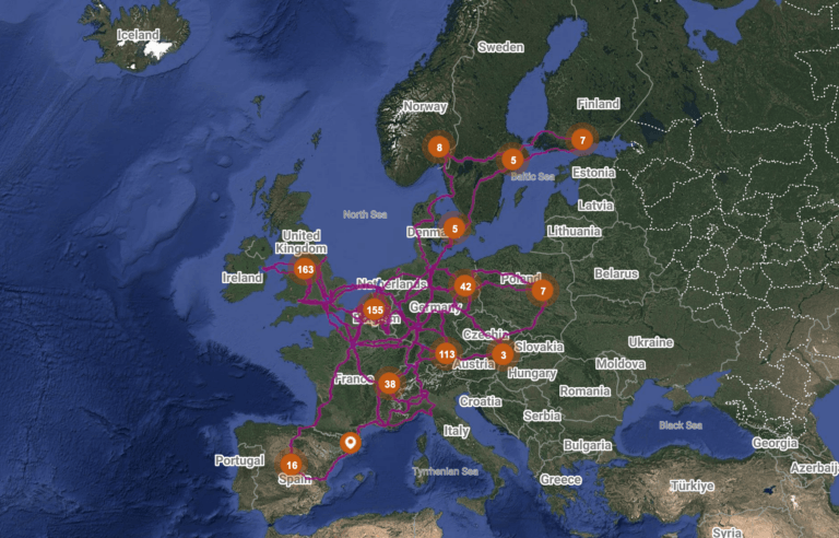 euNetworks Opens Direct 1,057 km Fibre Route Between Paris and Milan