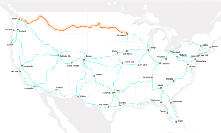 Lumen Expands U.S. Long-Haul Network with NorthLine Fiber Route