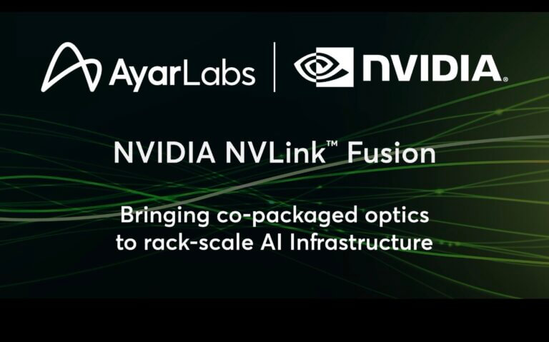 Ayar Labs Joins NVIDIA NVLink Fusion Ecosystem