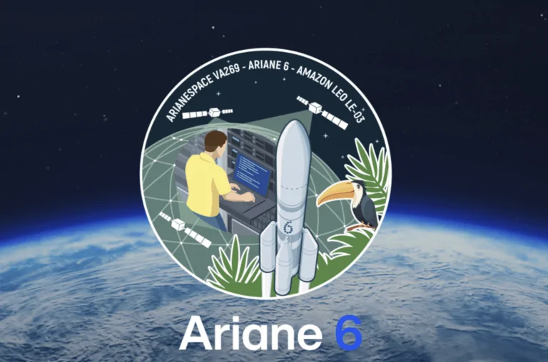 Arianespace Launches 36 More Amazon Leo Satellites on Upgraded Ariane 6