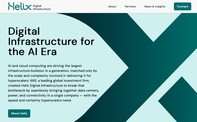 KKR Launches Helix Digital Infrastructure with $10B for AI Data Centers
