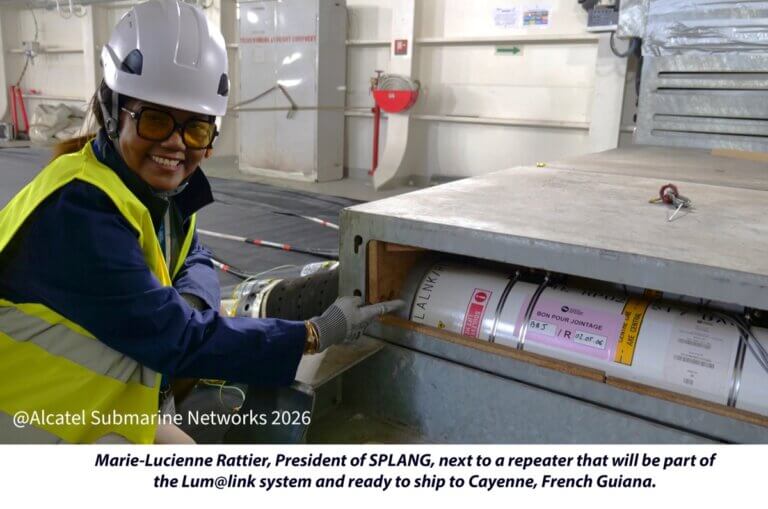 EllaLink Begins Installation of 2,100 km Subsea Cable to French Guiana