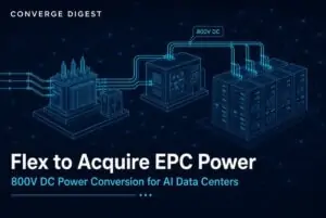 Flex Makes $4.4B Bet on 800V AI Data Center Power with EPC Power Acquisition