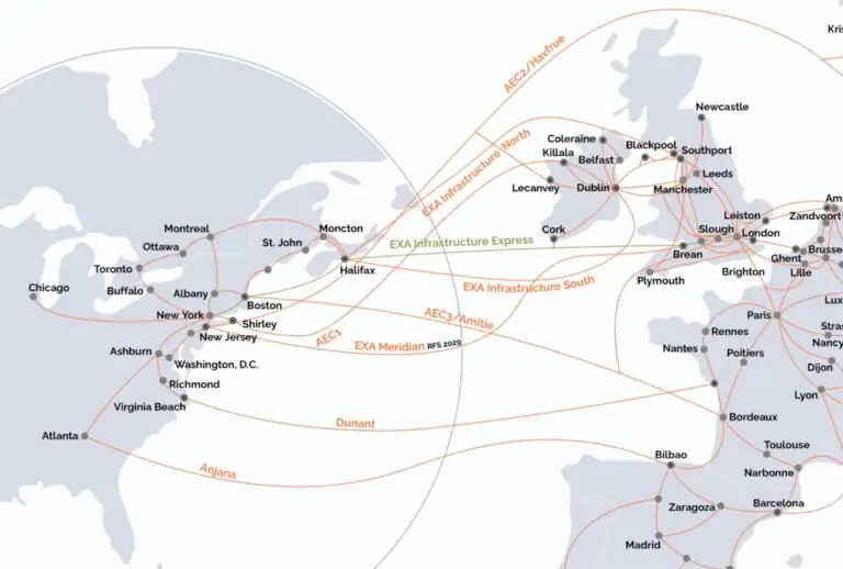 EXA Meridian Targets 500+ Tbps on New Transatlantic Route