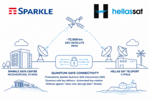 Sparkle and Hellas Sat Extend Quantum-Safe Security to GEO Satellite Link