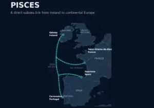 Orange Backs 3,125 km Pisces Subsea System with 16 Fiber Pairs