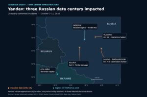 Russia’s Yandex Confirms Third Data Center Attack, Cloud Disruption